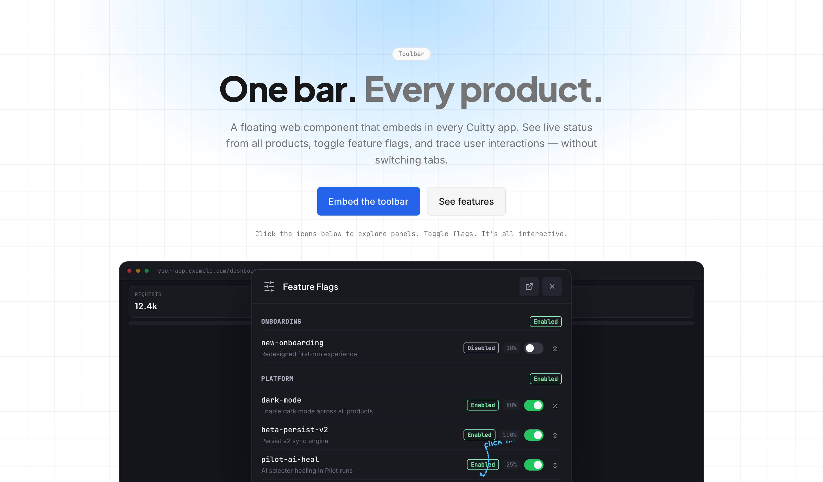 Cuitty Toolbar product page